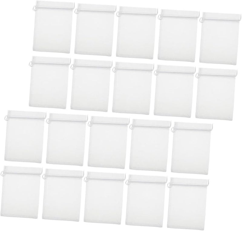 100 Pcs Drawstring Organza Bags For Jewelry Candy Storage Party Favor Pouches Gift Packaging - Image 1